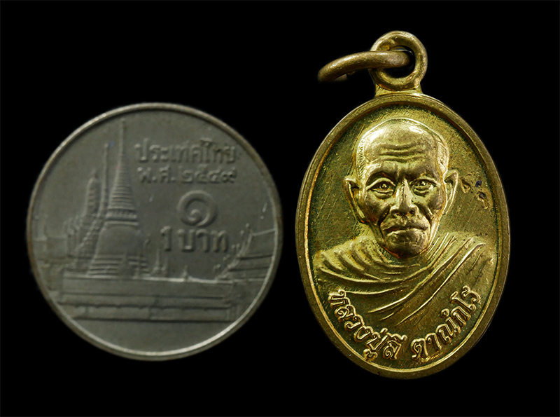 6May25 (93)p.jpg - เหรียญเม็ดแตง หลวงปู่ลี ตาณังกโร วัดป่าหัวตลุกวนาราม ต.สระแก้ว อ.ลาดยาว จ.นครสวรรค์ ด้านหลังพระธาตุเจดีย์ เนื้อทองทิพย์ ตองโค๊ต พระสวย มวลสารดี | https://kamulet.in.th